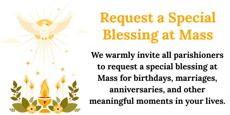 Request a Special Blessing