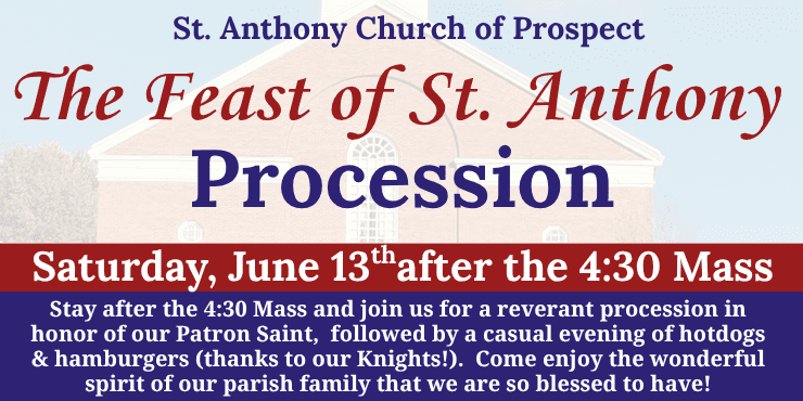 St. Anthony Feast Procession